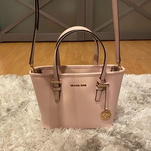 Michael Kors Pink Satchel Adjustable Straps
